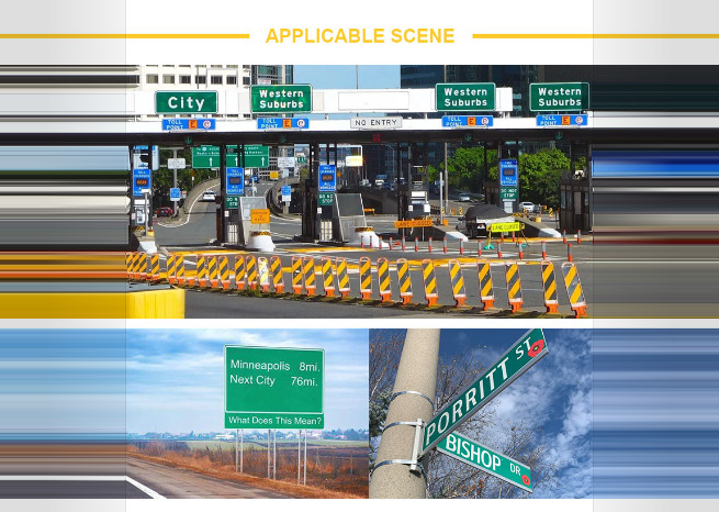 صفائح عاكسة دقيقة المنشورات تعزز مشروع السلامة على الطرق السريعة في الولايات المتحدة